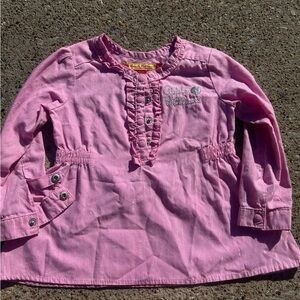 Girls Apple bottom Long-Sleeve Blouse